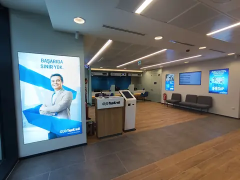 Branch interior signage