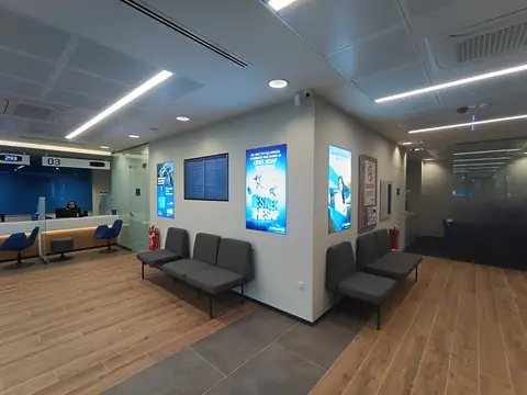 Branch interior signage
