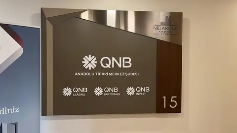 Branch interior signage