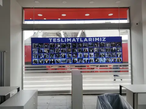 Branch interior signage