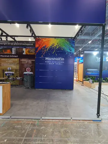 Trade fair stand