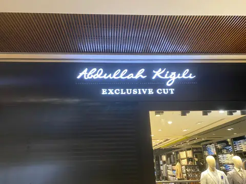 Storefront signage