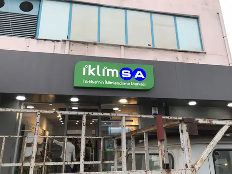 Storefront signage