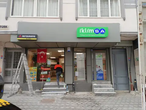 Storefront signage