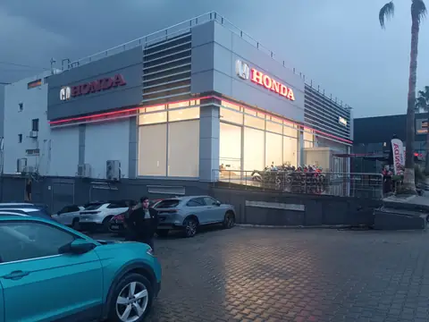 Showroom facade signage
